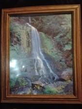 small vintage wall art framed
