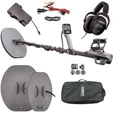 Garrett Axiom Metal Detector w/13"x11" Mono Coil, 11"x7" DD Coil - INTERNATIONAL