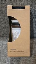 New Original Logo First Starbucks Pike Place Market Reusable Hot Cup 6-pack 16oz