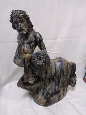 Large Plaster Centaur – Mythical Greek Figure Statue 21”