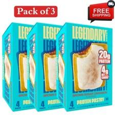 Legendary Foods Protein Pastry - Brown Sugar Cinnamon 12 Pack (3 box)