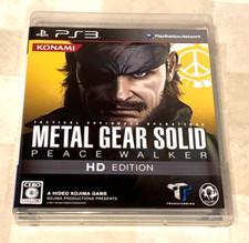 Metal Gear Solid Peace Walker HD EDITION Sony PS3 PlayStation3 Tested