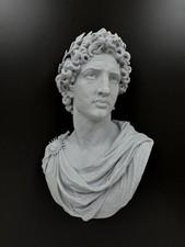 Apollo Bust Wall Sculpture Greek God Mythology Classical Home Decor Statue Art