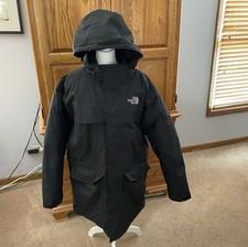 The North Face Mens McMurdo Goose Down Parka Hooded HyVent Black Jacket Sz XL TG