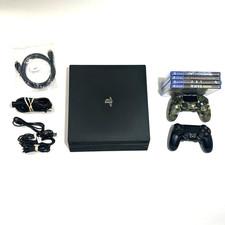 Sony PS4 Pro 1TB Console Bundle Controller 10 Games SpiderMan God of War Witcher