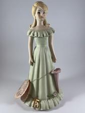 Growing Up Birthday Girls Blonde Age 15 Figurine Enesco 1981