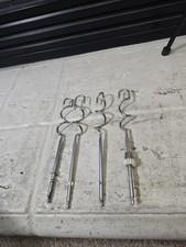 4 Dough Mixer Beater Attachments Blender Corkscrew Shaped Hooks Replacements