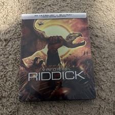 Riddick 2013 (4K ULTRA HD + BLU-RAY) Steelbook Sealed 