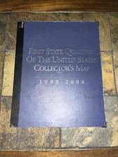 First State Quarters of the United States Collector's Map 1999-2008