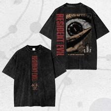 Vintage Washed Fan Gift Streetwear, Resident Evil Shirt, Vintage Graphic2