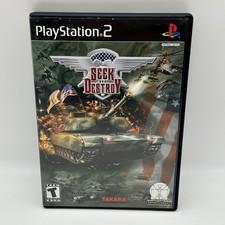 Seek and Destroy (PS2, Sony PlayStation 2, 2002) **NO MANUAL**