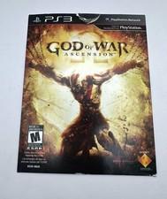 God of War: Ascension (PlayStation 3 PS3, 2012) Disc & Sleeve