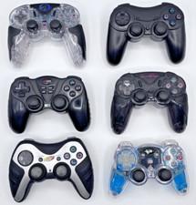 Lot of 6 Various Playstation 3 Controllers PS3 No Dongles UNTESTED