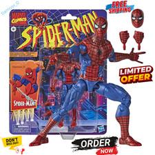 Hasbro Marvel Legends Spider-Man Retro Spiderman 6" Action Figure Dented Package