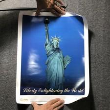 Statue of Liberty Enlightening the World Peter Kaplan 1986 Ltd Edition 17x 22"