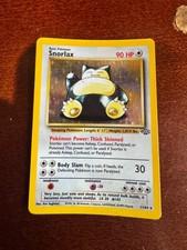 Snorlax 11/64 Holo Jungle Moderately Played Raw Pokemon Rare