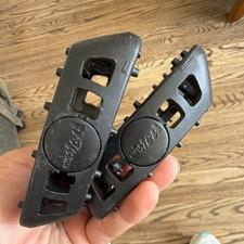 Odyssey Twisted BMX Platform Pedals Black Plastic 9/16" Pair