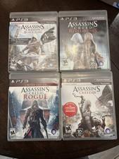PlayStation 3 (PS3) Assassin’s Creed Game Bundle - Lot of 4 All COMPLETE CIB