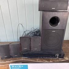  Sony DAV-DZ170 5.1 surround sound 1000watts dvd receiver bundle w/sub SS-WS102 