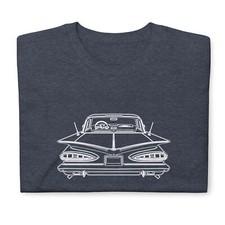Softstyle T-Shirt For Chevrolet Impala 1959 Classic Car Owners Birthday Gift