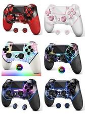 Wireless Controller for PS4 with Non-Slip Grip, 3.5mm Audio Jack and Thumb Caps