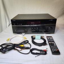 Yamaha RX-V677 7.2 Channel A/V Receiver Radio Tuner Streaming Remote Black