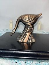 Very Rare Bronze Goose Statue 