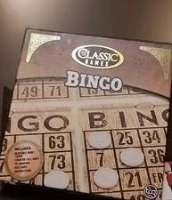 Classic Games Wood Bingo Set