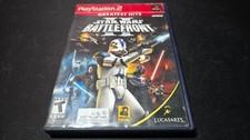 Star Wars II 2: Battlefront GH Sony Playstation 2 PS2 EX+NM disc CIB read-wd!