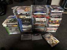 video game lot huge  90 XBOX + XBOX 360 + PS4 + PS3 + XB1 ALL GAMES TESTED