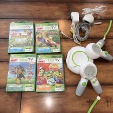 LeapFrog Leap TV Educational Video Game System, 2 Controllers, Camera & 4 Games