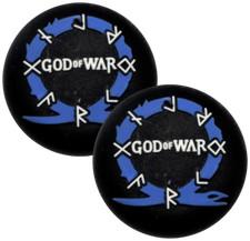 Thumb Grips x 2 For PS4 PS5 XBOXONE Xbox Series X Toggle Cover Cap - God Of War