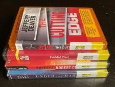 Bundle 4 audiobooks, MP3/CD Mystery/Suspense-Deaver, French, Crais Berry
