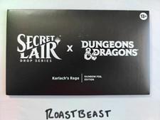 Magic the Gathering Secret Lair - Dungeons & Dragons: Karlach's Rage FOIL NEW