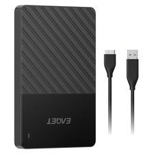 EAGET 500GB 1TB External Hard Drive Portable HDD USB 3.0 for PC/Mac/Laptop/PS4/5