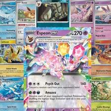 Pokémon Eeveelution 18 Card Set + Bonus EX | Holo & Reverse Holos | Complete Set