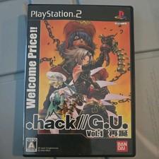 .hack G.U. Vol.1 Rebirth PS2 PlayStation 2 Japan Import SLPS 25755 US SELLER 