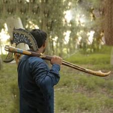 Legendary Kratos Leviathan Axe - Custom God of War Ragnarok Replica Axe, 40 inch