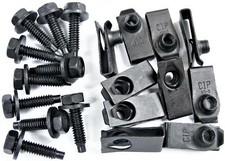 Dodge Truck Body Bolts & U-nut Clips- 1/4-20 x 1"- 7/16" Hex- 20pcs (10ea)- #408