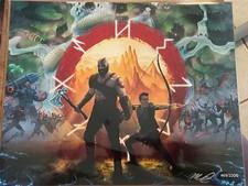 God of War Kratos & Son Fan Art Print 8 x 10 Bam Gamer 469/2200 Artist Matt Akin