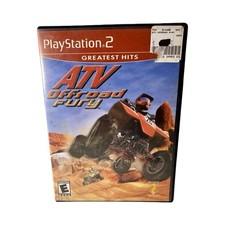 2001 Vintage ATV Off Road Fury Sony Playstation 2 PS2 Game COMPLETE Case &Manual