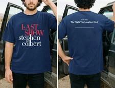 Late Night Comedy TV Host Farewell 2026 Graphic T Shirt Fan Tee