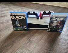 Sony PlayStation 5 Bundle with Wireless Controllers and EA Sports FIFA FC Games
