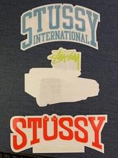You will get STUSSY  3 stickers   rollin