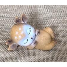 Elf Deer Resin Figurine Belly Up Storybook Fairy Core Fantasy Whimsical Kitsch