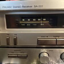 Technics SA-222 Quartz Digital AM/FM Stereo Receiver Synthesizer Repair/parts