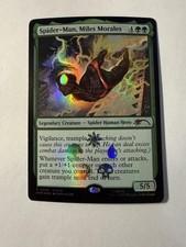 Spider-Man, Miles Morales - Foil NM - Spider-Man Magic The Gathering P0008