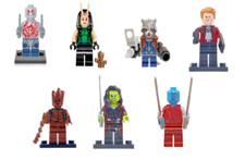 Guardians of the Galaxy Figure Lot (7 figure set)