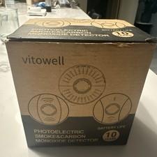Vitowell GS811-A Smoke and Carbon Monoxide Detector - 3 Pack