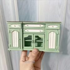 1/12 Scale Dollhouse Miniature Unfinished Furniture Storage Cabinet Sideboard